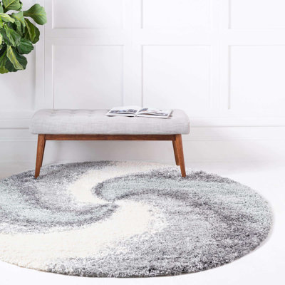 Tapis abstrait kaki 