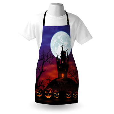 Halloween No Pattern Bib Apron