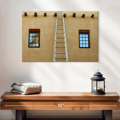 Adobe House Staircase