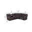 Canapé modulaire en cuir inclinable Gurseerit-576797597
