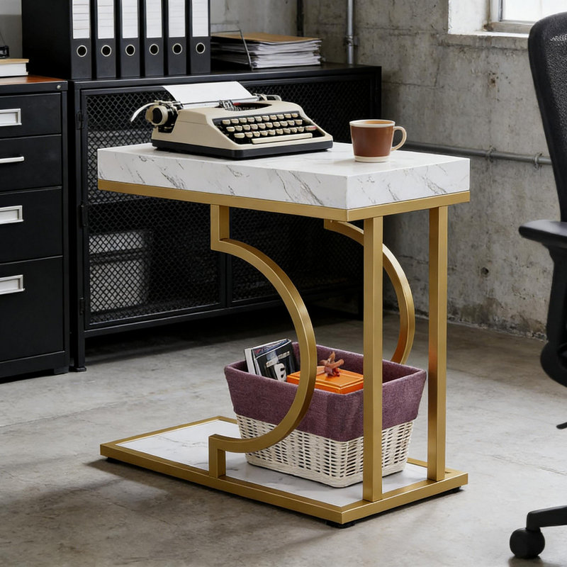 Stable Bedside Table,Compact Table,Stylish End Table