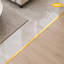 Bande de transition pour plancher, garnitures de bordure de plancher de 10 pièces pour joindre les espaces / seuil de plancher, bandes de transition pour moulure en T-129466580