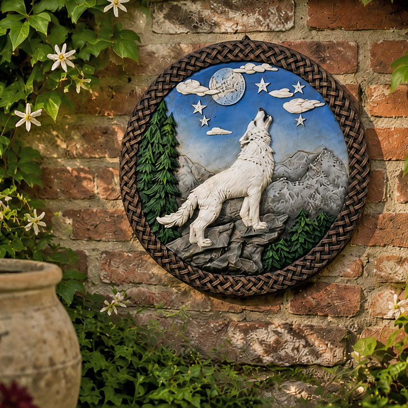 Rustic Animals Wall Decor on Resin