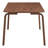 ACME Ginny Dining Table, Walnut Finish