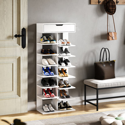 14 Pair Shoe Rack