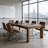 62.99" Solid Wood Rectangular Executive Desk