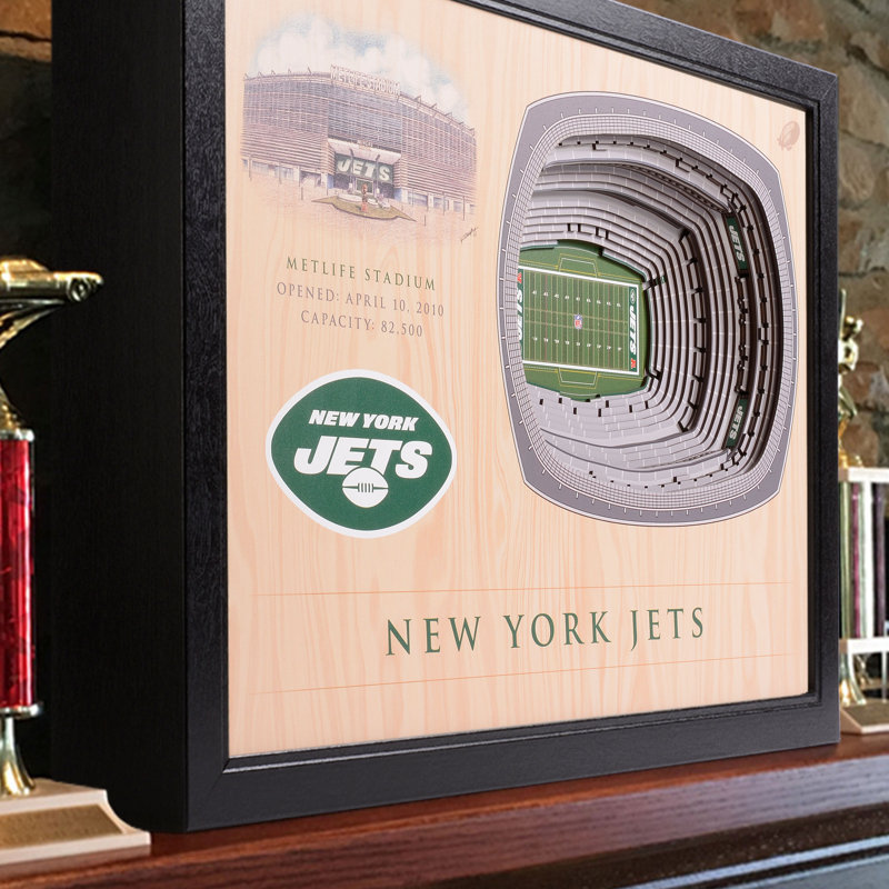 Décoration murale 25 couches NCAA, Jets de New York