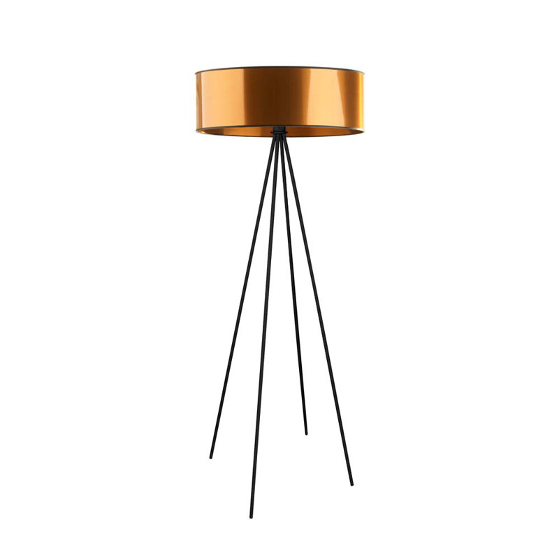 Goodlow 157cm Traditional Floor Lamp, Copper