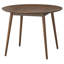 Ensemble de salle à manger 5 pièces en bois massif avec chaises rembourrées Drusilla-1219407021