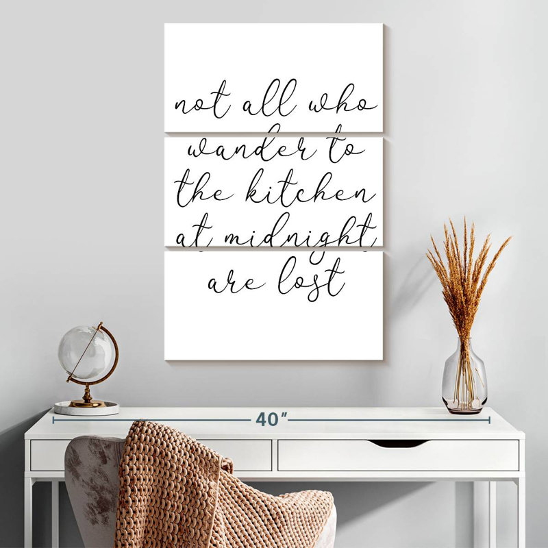 Kitchen Words I, 32" H x 20" W