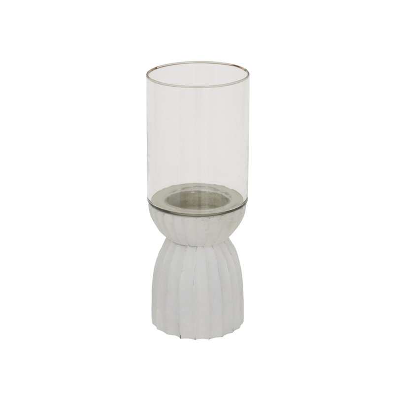 Anhat Glass Candle Accessories, 32 cm H x 12 cm W x 12 cm D