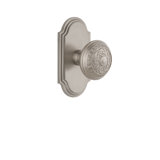 Grandeur Arc Plate Double Dummy with Windsor Door Knob