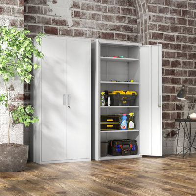 Gulas 80 cm W Mobile Steel Filing Cabinet