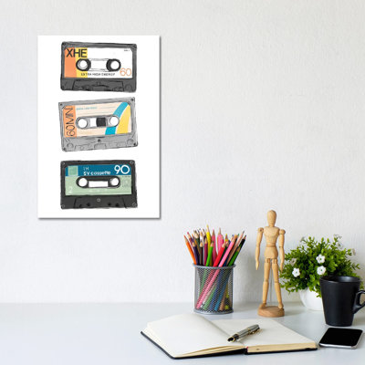 Mix Tape VIII by June Erica Vess - Wrapped Canvas Gallery-Wrapped Canvas Giclée