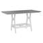 Berlin Gardens Harbor Regular Top With White Base Rectangular Bar Table-1679510645-1679510650