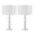 Vaughan Crystal USB Table Lamp