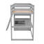 Lit mezzanine avec bureau et tablettes-1520403839