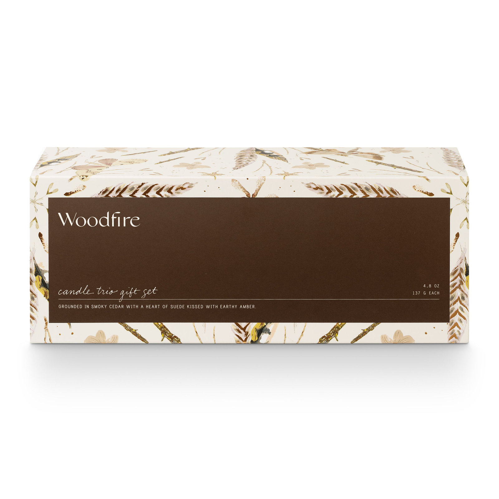 Woodfire Scented Jar Candle, Votive Set