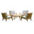 Somerset Deep Seating Outdoor Patio Chair-671369016
