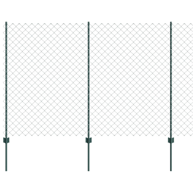 160 cm H x 1000 cm W Steel Border Fencing