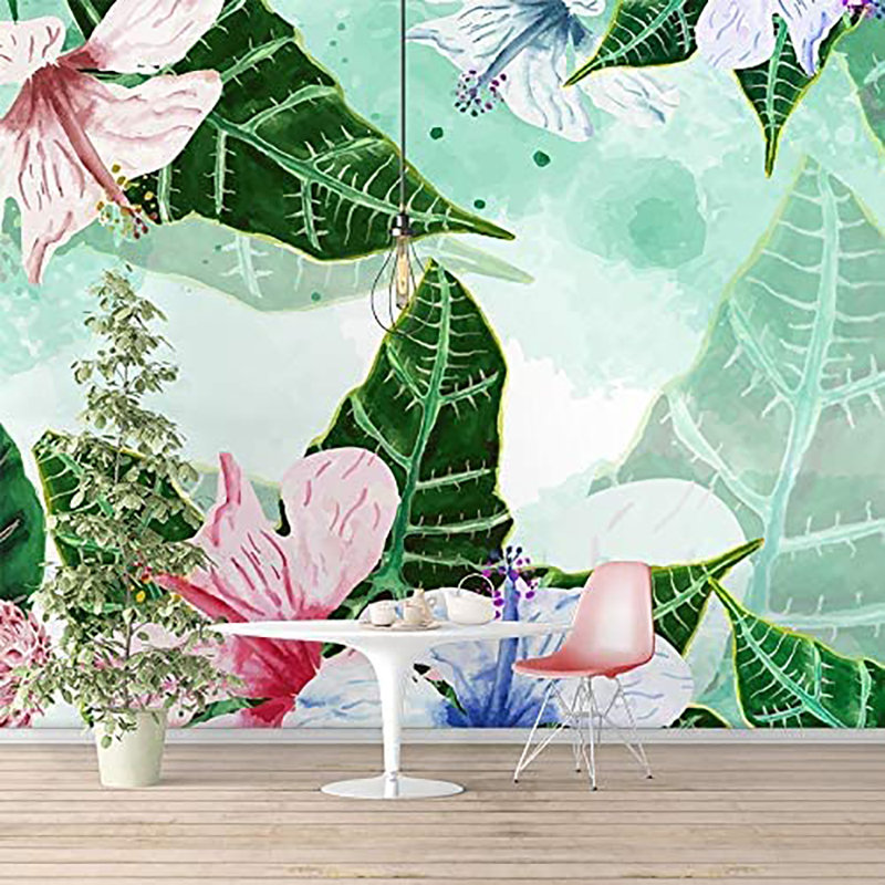 Peel & Stick Floral Border, 100" L x 144" W