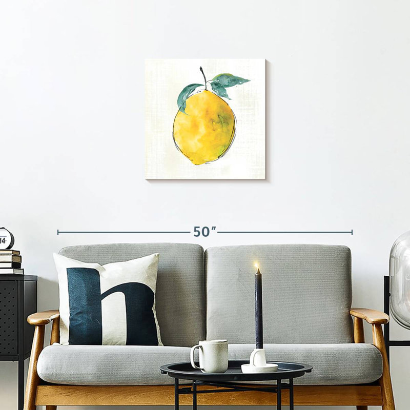 Yarlin «Happy Lemon», H 20 po x l 20 po
