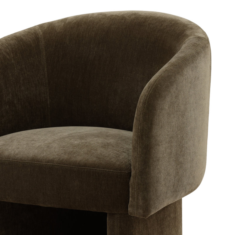 Ynes Dining Chair Olive, Moss Olive