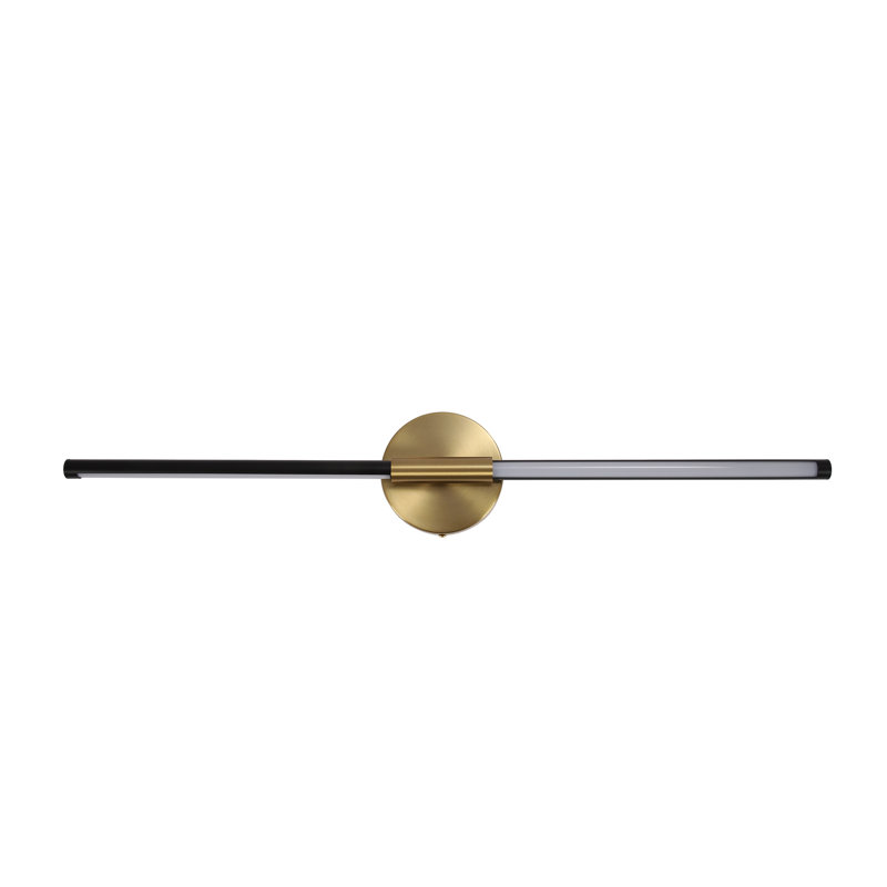 Dimmable LED Bath Bar, Gold