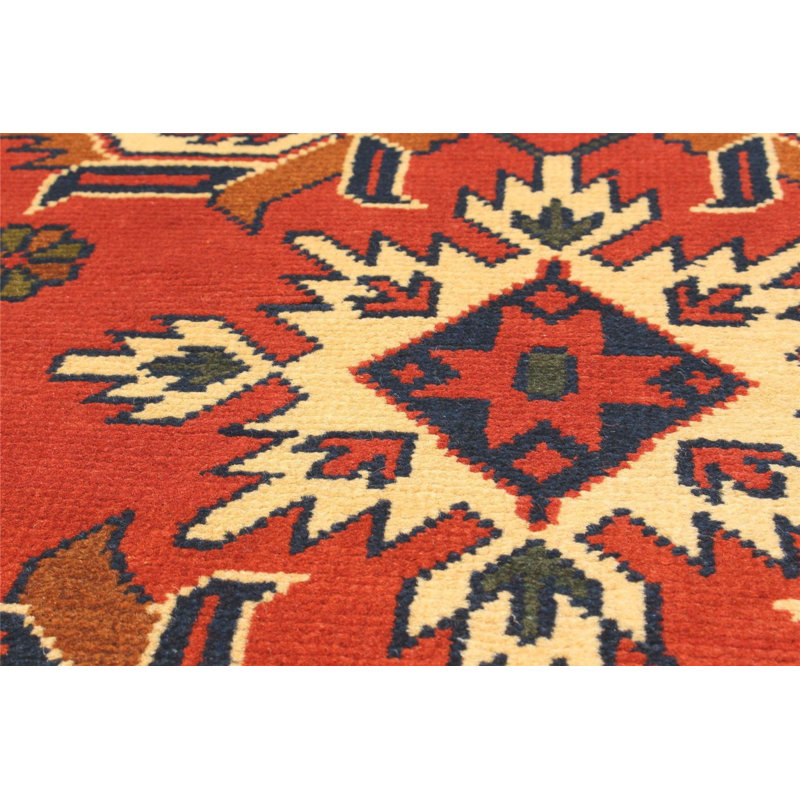 Tapis de bois one-of-kind à la main-noué la 2010 one kargahi rouge 2 pi 9 po x 9 pi 10 po Newnan