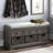 Gokey Linen Blend Upholstered Storage Bench-379828461