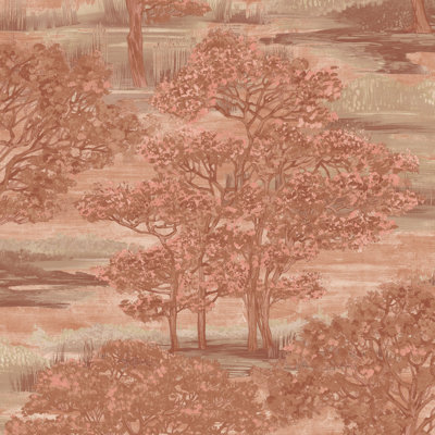 Forest Toile Self-Adhesive Wallpaper Roll
