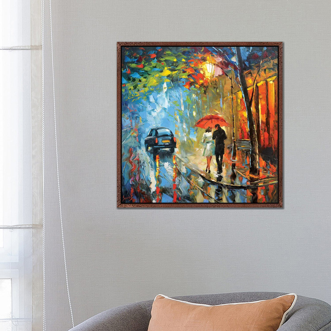 September Rain von Dmitry Spiros - Galerie-verpackte Leinwand Giclée auf Leinwand