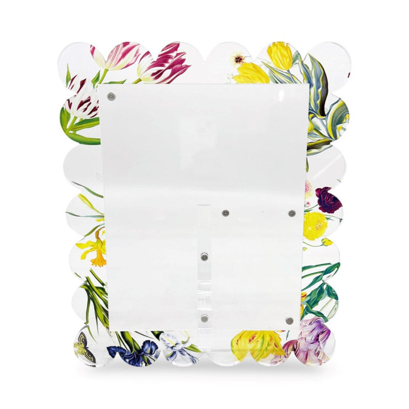 Acrylic Rectangle Picture Frame, 7" x 9"