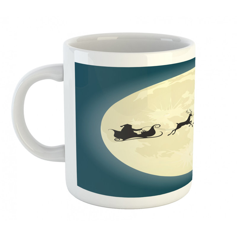 Grande tasse à café père noël