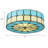Daizsa Glass Flush Mount