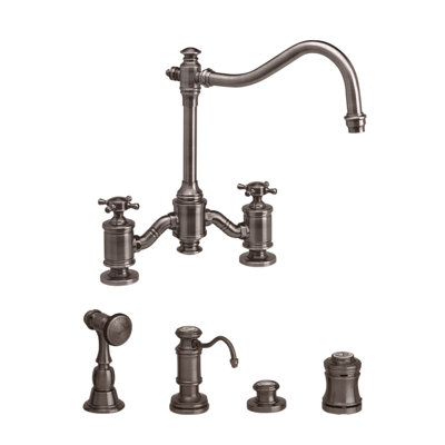 Annapolis Bridge Faucet - Cross Handles