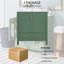 Meuble-lavabo de 30 po avec lavabo simple, lavabo sous le comptoir, armoire de rangement pour la salle de bain avec 2 portes et un tiroir, fermeture en douceur