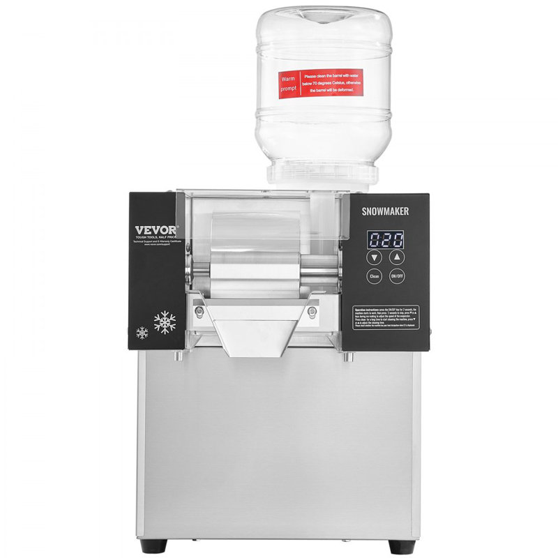 Machine à glaçons commerciale en acier inoxydable 375LBS / 24H pour crème glacée