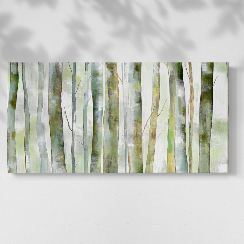 Abstract Series 7 # XVIII-Gallery, toile tendue, H 16 po x l 32 po