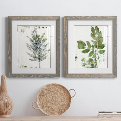 " Presence Of Nature VIII " 2 - Pieces Painting Print
