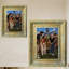 Cadre photo mural 3 pièces 8 "x 10" doré antique pour cadeaux pour la fête des Pères