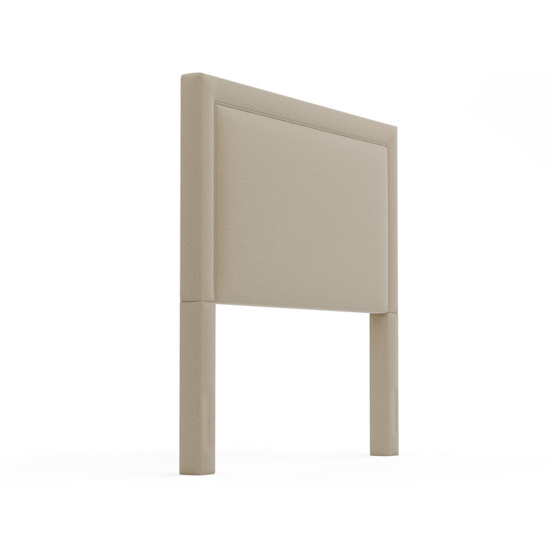 Guerline Upholstered Headboard, Beige, Full