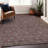 Premium Machine Washable Prisco Merlot Rug-1996024245