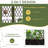  Outdoor Planter Wicker  Raised Garden Bed With Trellis 