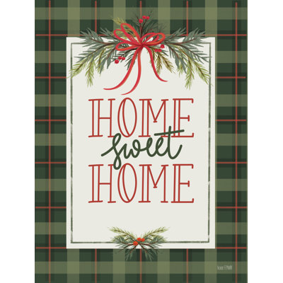 Plaid Home Sweet Home by House Fenway
