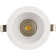 4"Round Deep White Smooth 15W ‎1100 Lumen Warm White 3K Recessed Light