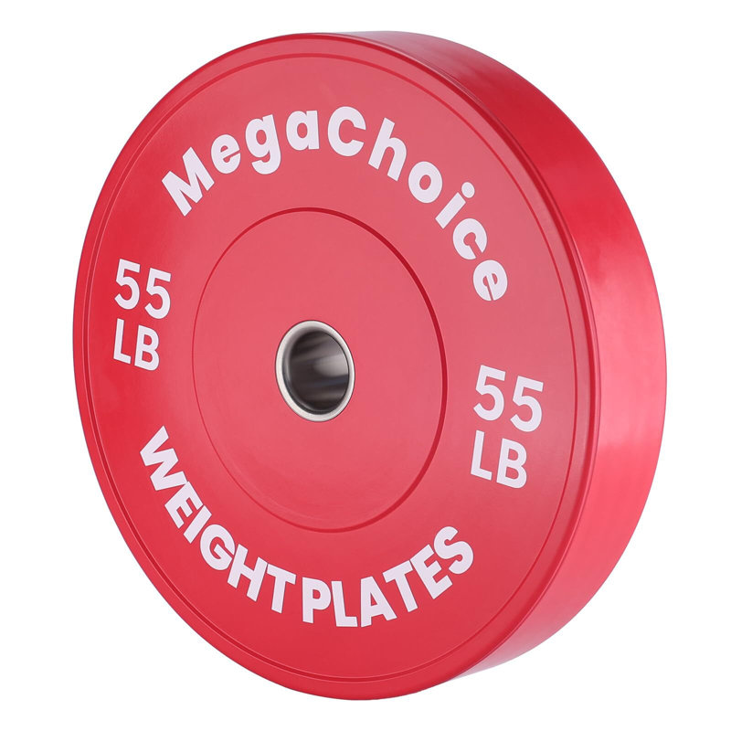 Plaques de poids en caoutchouc 55LB