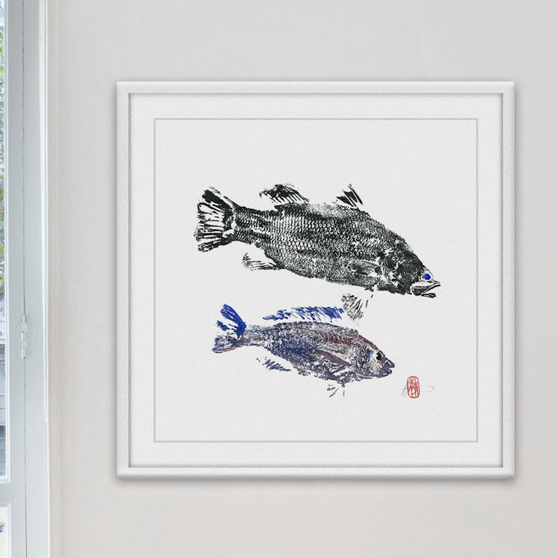 Andrew Clay - Single Picture Frame Print, 41cm H x 41cm W x 3.81cm D