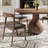  Otelia Round Solid Wood Dining Table Set Dark Walnut 47” for 4-6 Seats-1846857947-1848972493