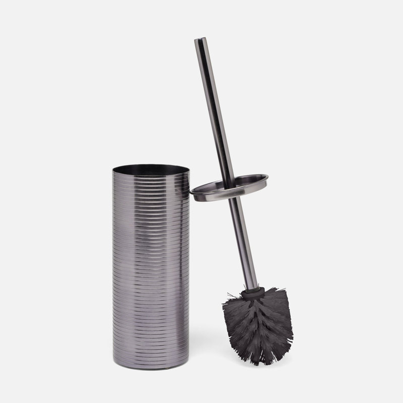 Adelaide Brass Toilet Brush and Holder